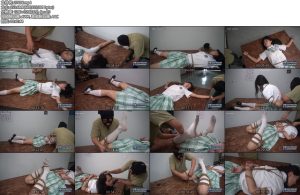 [亚洲绳艺] JK女生遭劫清秀漂亮的JK装女生婷婷放学回家到门口被劫持捂晕捆绑调侃羞辱匕首扎死分割-丝依依