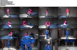 [MJ影视] 极度绞之刑 身材苗条体型高大温柔漂亮的女犯婷婷被判处死刑戴上手铐脚镣执行-丝依依