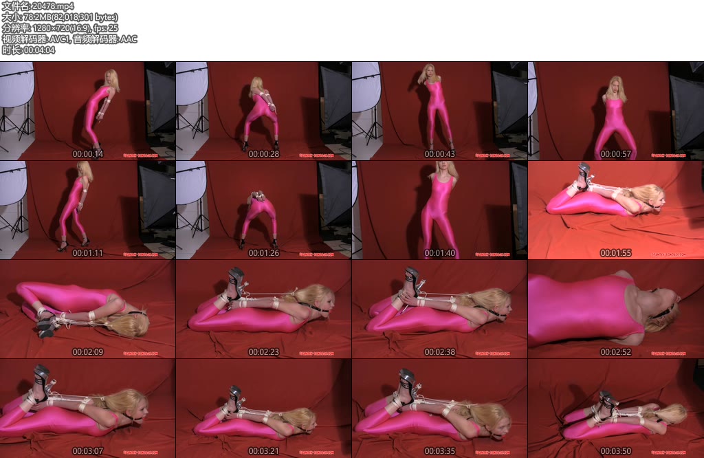 [欧美绳艺] Spandex Bondage No.087-丝依依