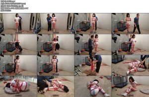 [随心原创] 妍妍红绳绑，五花团缚-丝依依