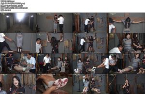 [一绳有你] 旗袍女烈绞刑架下姐妹花挣扎惨死在绞刑架下的漂亮姐妹花江鑫柳依最终闭上双目-丝依依