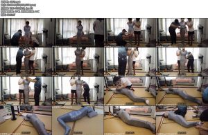 [新月原创] 玉箫原创琳媚定拍舞蹈白丝美少女保鲜膜胶带全包木乃伊难度升级毛巾堵嘴蒙眼丝袜套头第四部-丝依依