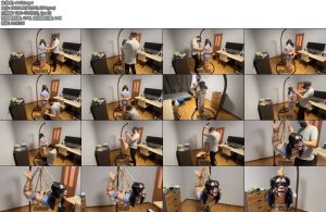 [WN原创] 玩奴原创 真实陷阱妹子上当严厉吊缚妹子偷袭颜射偷感十足非常的刺激-丝依依