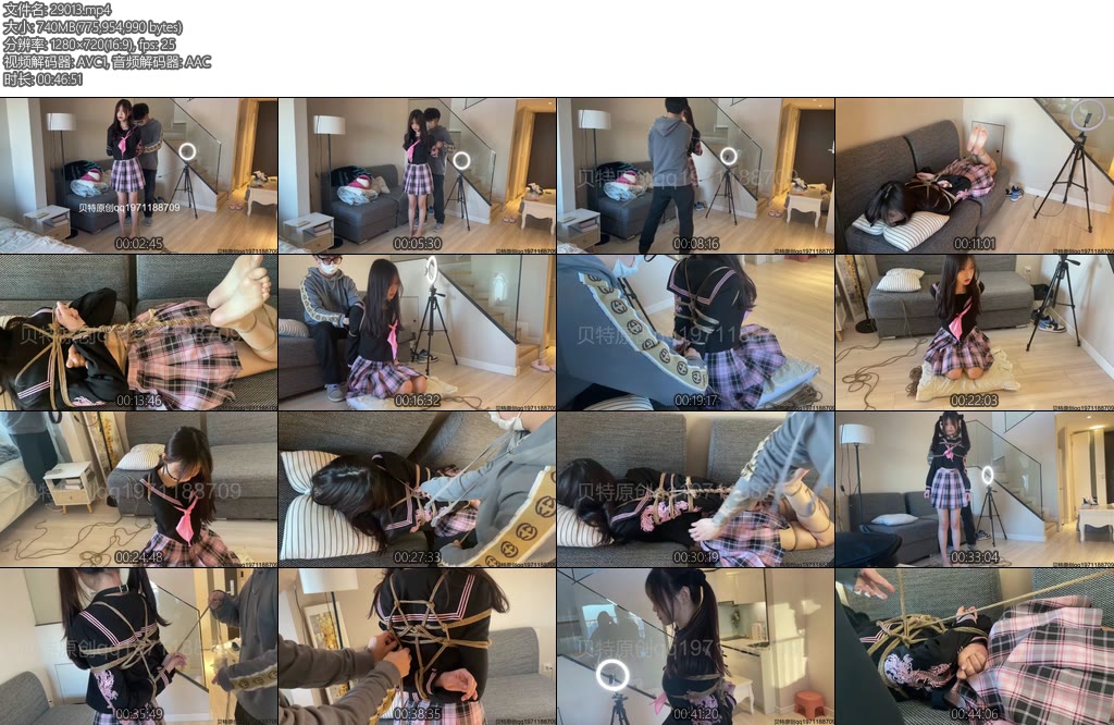 [贝特原创] 学院风jk三段捆绑柔韧性测试后高手欧式日式-丝依依