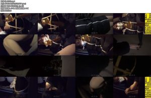 [可乐inrey] 冬季最适合户外社区公园青春小妹独自放置-丝依依