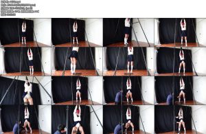 [亚洲绳艺] つま先立ち拘束迷娘-丝依依