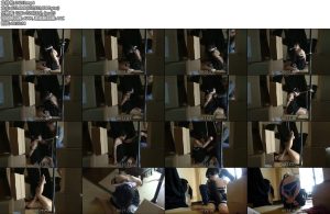 [亚洲绳艺] 小仓库内女主被各种捆绑堵嘴调教-丝依依