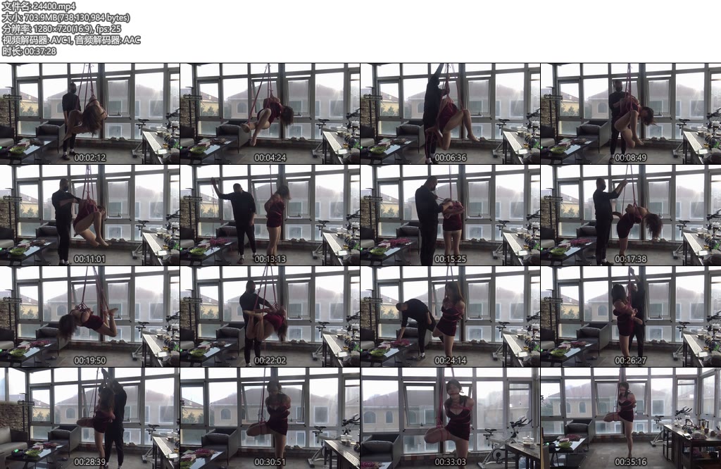 [亚洲绳艺] 巨乳女M花样吊各种吊缚骚妇玩坏-丝依依