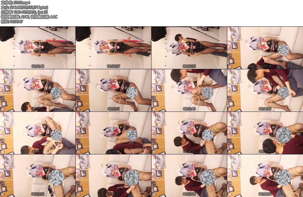 [Stearro] 小男娘兔子洞cos拍摄捆绑tk渣精调教-丝依依