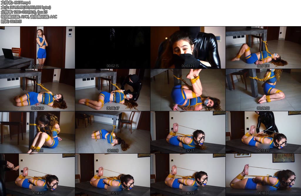 [欧美绳艺] Never ending yoga - Rey & Leon - Home invasion-丝依依