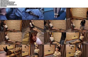 [一绳所爱] 紫涵的紧缚地狱2逃脱失败老虎凳紧缚放置-丝依依