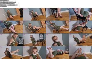 [欧美绳艺] TIED IN GREEN DRESS-丝依依