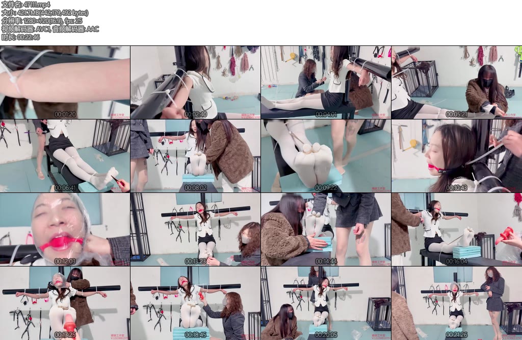 [媚娘原创] 老虎凳痛苦刑罚-丝依依