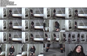 [欧美绳艺] Arielle Lanes Black Straitjacket Suspension-丝依依