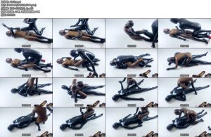 [出租屋原创] 出租屋游戏 小董和糖乳胶化后相互玩弄全包胶衣强制gc女女互摸-丝依依