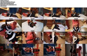 [克鲁鲁原创] 克鲁鲁的驷马挑战与罗生门级别的锁喉提起-丝依依