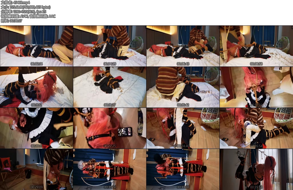 [克鲁鲁原创] 克鲁鲁的驷马挑战与罗生门级别的锁喉提起-丝依依