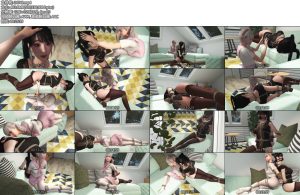 [动画片] 3D姐妹间的私密游戏百合系列被束缚的姐姐享受着妹妹的摸头抚摸而后妹妹也加入其中双人激吻捆绑白丝学生装胶带严密堵嘴-丝依依