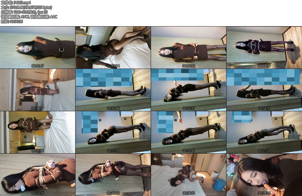 [WS原创] 玩绳男孩 漂亮女秘书的胁迫绳缚之路-丝依依