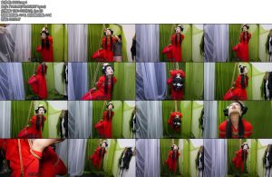 [胜景影视] 红衣仙女勒嘴吊缚-丝依依