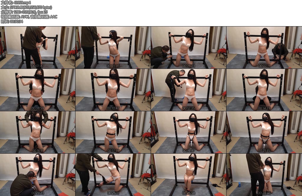 [束缘阁] 杨蕊白内架子固定挠痒-丝依依