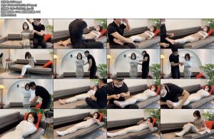 [默示录] 缚艺录小若白色胶带与长裙-丝依依