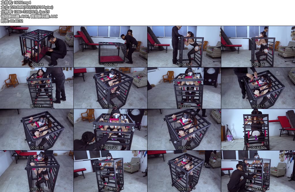 [樱束原创] 莉莉第十一天铁笼中的马步-丝依依