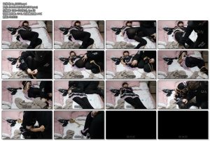 [荷仙原创] 荷约少女 与黑裙油亮黑丝的C姐姐的恋爱游戏绑起来慢慢欺负TK打玩具欺负亲嘴也不许情不自禁的有反应哦-丝依依