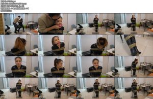 [JS原创] 露楠抓住女贼入室女贼被房主抓住捆绑堵嘴-丝依依