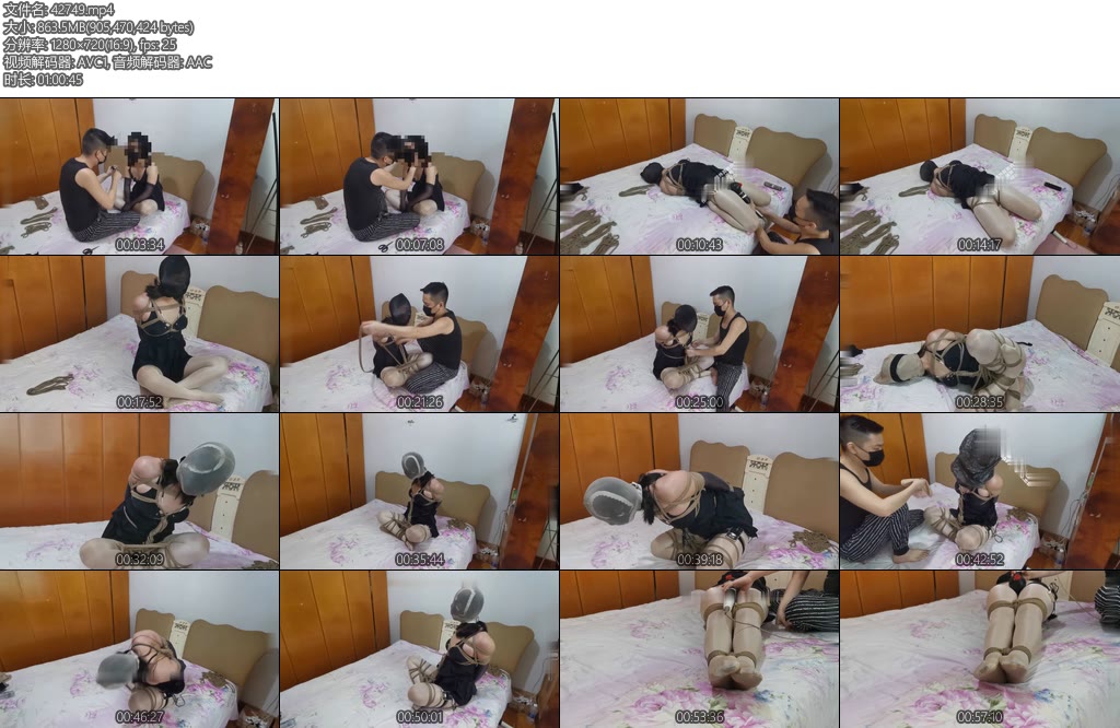 [网友原创] 我的媳妇 183弹、神秘的药剂之人妻性情大变超紧海老紧缚双层亮丝印出摩尔纹强制闻内内塑料袋驷马口舌-丝依依