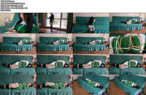 [JS原创] 七穗神秘房间女孩出租房惨遭绳子攻击束缚囚禁-丝依依