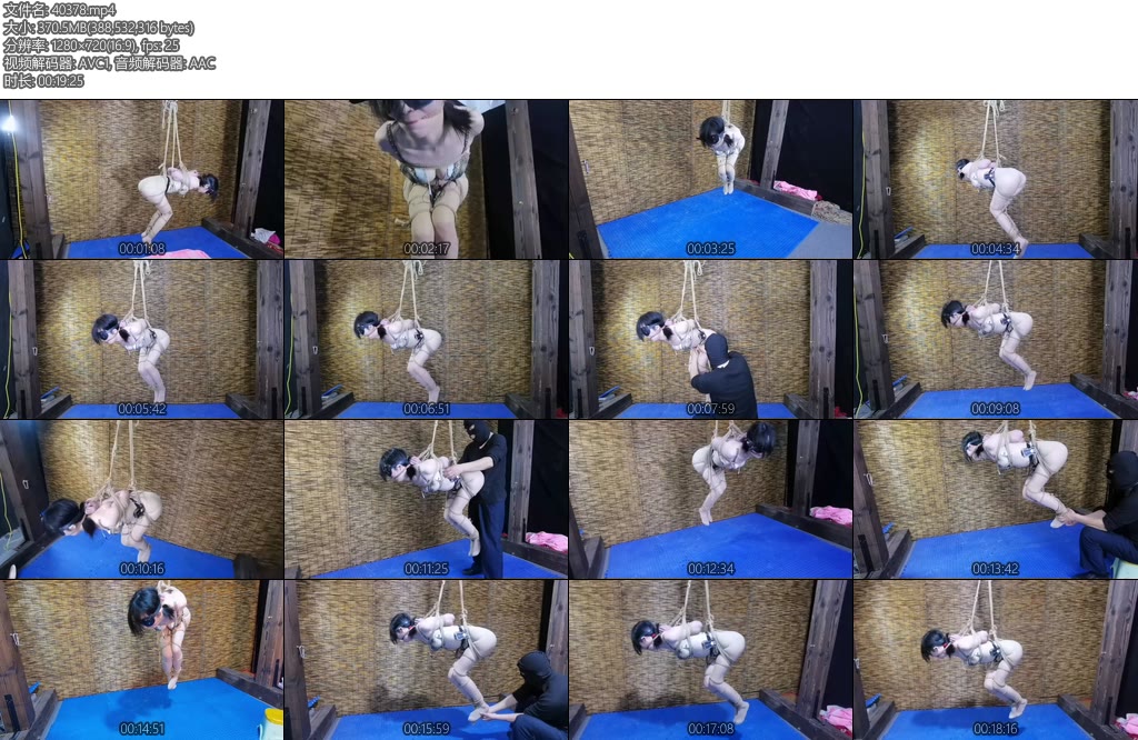 [飞天原创] 柔仙儿把无线跳D放进Y部不知不觉地被绑起吊了起来小嘴也被勒住股绳深陷Y部SP重击强制电击TK无线跳D-丝依依