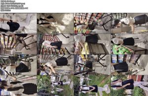 [栗栗子] 沦为玩具的双马尾小M06户外调教羞耻调教户外强高超市强高小公园失禁快乐蛋遥控双马尾JK白丝-丝依依