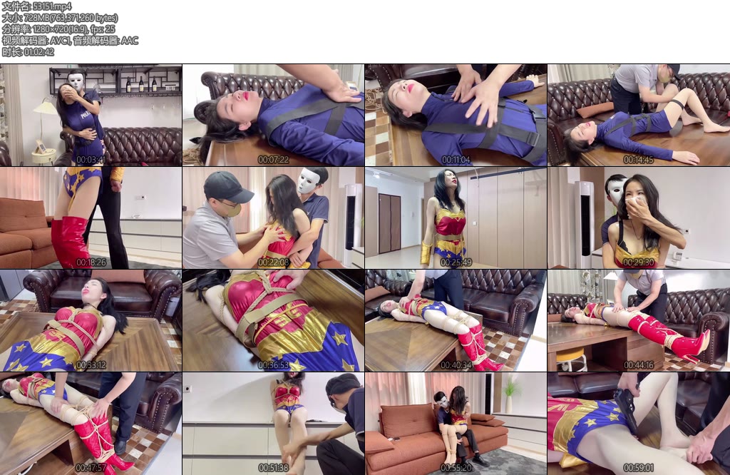 [云雀原创] 柳洋主演神奇女侠大战绑匪-丝依依