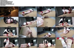 [面具原创] 面具男 青酱学生大小姐的校外绑架案麦银女生青大小姐为了寻求刺激半夜在街边揽客但是被两名不怀好意的园区人强行药晕放入后备箱醒来却发现身上已缠上几百米绳子项圈被固定在地板上嘴里还说不出话不-丝依依