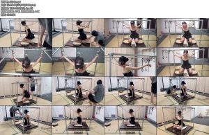 [涵涵原创] 金属拘束架木马鸭子坐-丝依依