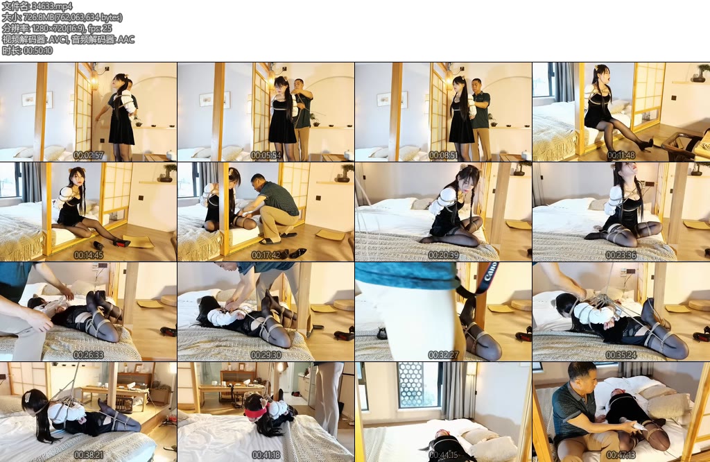 [锐度主张] 嫣儿 并腿驷马蒙眼勒嘴吊缚强制X_X调教-丝依依