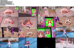 [动画片] 被控制的妮露催眠强高APP四个场景多视角-丝依依