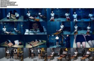 [胜景影视] 师生之间的秘密下集师生被女管教绑在老虎凳上舌头被夹着舌头都夹紫了最后师生被执行绞刑-丝依依