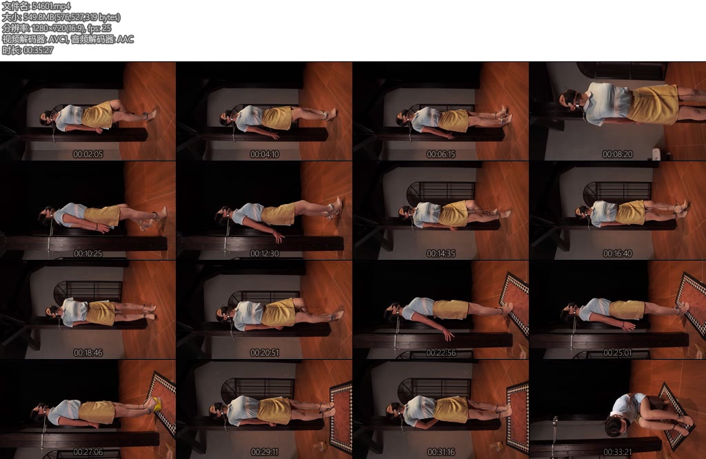 [试炼原创] 好利来女孩金属放置直立限位郊狼手铐脚镣极限踮脚嚎叫不停最后采访-丝依依