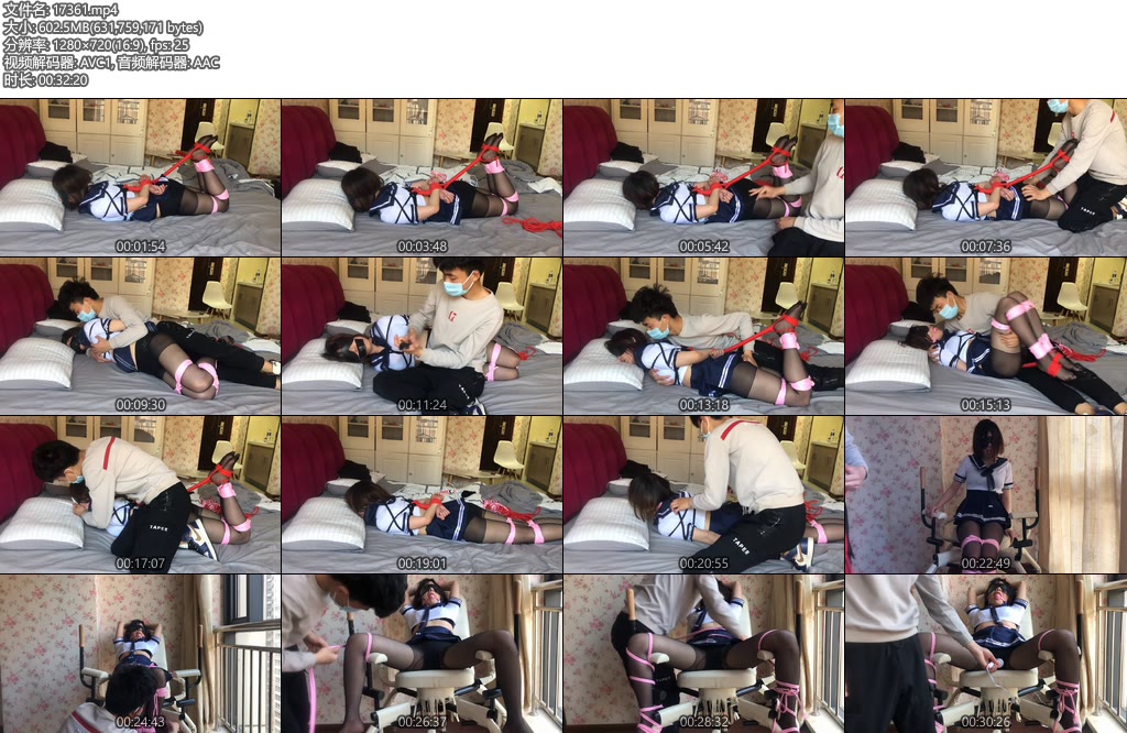 [酱酱喵] 可可剧情 一个小偷偷偷潜入了室内准备偷东西 看到被子里是美女 可高兴坏了于是就开始-丝依依