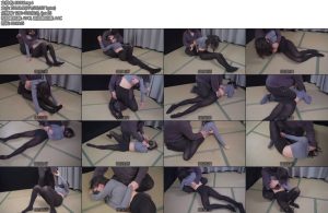 [象人原创] 小0反关节训练特技无绳暴力拉伸虐待控制强制驷马重力踩踏内含赛后采访-丝依依