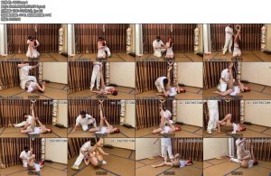 [山鬼原创] 表面清纯小护士穿情趣黑色蕾丝内裤体验调情一绳反差湿的一塌糊涂股绳拉紧发出淫叫-丝依依