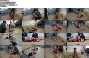 [绳之韵] 矜持的新人小老师苗苗绳艺初体验（第三集）后高手花样驷马放置、脱鞋玩丝足，鞭打-丝依依