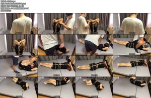 [玩奴原创] 女M求虐博主只能满足zhixi虐缚后手背吊挣扎坐脸被虐的X_X-丝依依