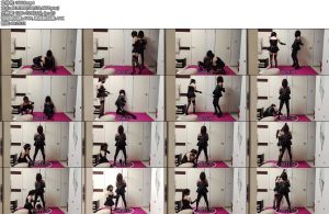 [旋律原创] 女王与CD（01）终极虐蛋（戴着贞操带及5.5KG脚镣扯着蛋小跑，吊脖杠铃片坠蛋，震动套强榨失禁）-丝依依