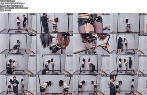 [BadCat] 绝色双女小偷被业主抓住被迫在龙门架上股绳拔河双人放置挣扎股绳拔河紧缚吊缚同时被棒棒刺激-丝依依