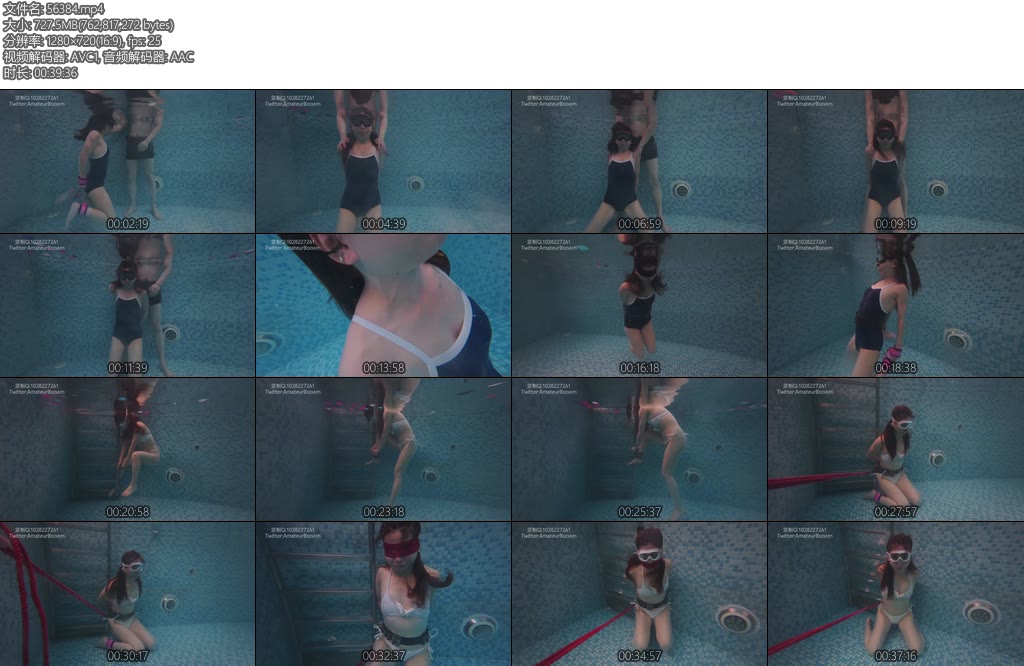 [亚洲绳艺] 抱着奶瓶去郊游 桃夭夭京城试水全片均为水下呼吸抑制强制窒息极限呛水上集-丝依依