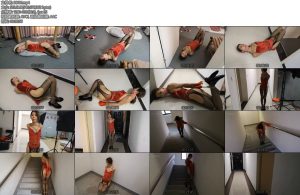 [随心原创] 诺米兔子服黑布鞋楼梯遇险-丝依依