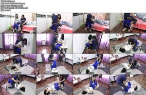 [子衿原创] 大学生校园霸凌菲菲因为嘲笑妍如，被妍如Tk挠痒折磨舔脚-丝依依